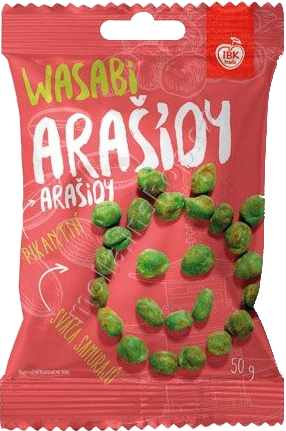 SP Arašídy ve wasabi 50g/20ks IBK
