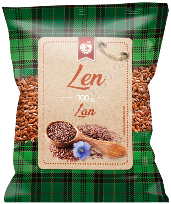 SP Lněné semínko 100g/30ks   len