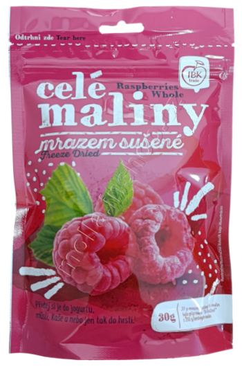 SP Maliny celé LYO 30g/8ks sušené mrazem