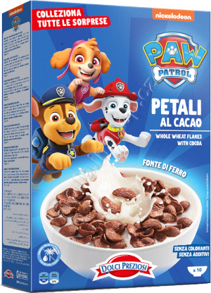 Paw Patrol kakaové lupínky 300g/16ks  Cereálie