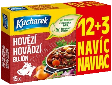 KUCH Hovězí bujón 120g+30g gratis/12ks