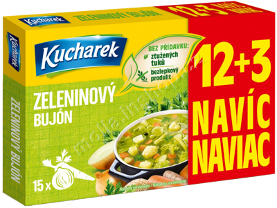 KUCH Zeleninový bujón 120g+30g gratis/12ks