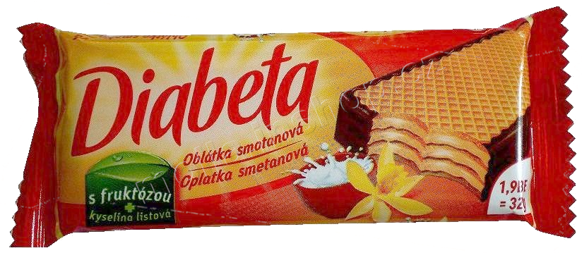 Dibeta  smetanová 32g/24ks