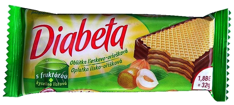 Dibeta  oříšková 32g/24ks