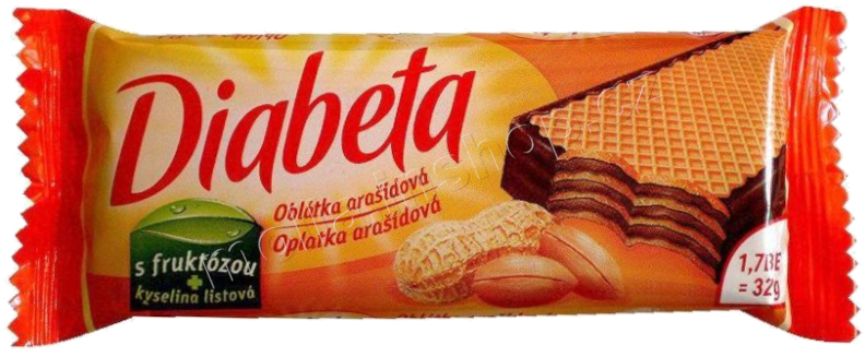 Dibeta  arašídová 32g/24ks