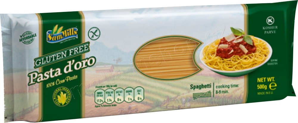 Těstoviny špagety bezlepkové 500g/12ks 