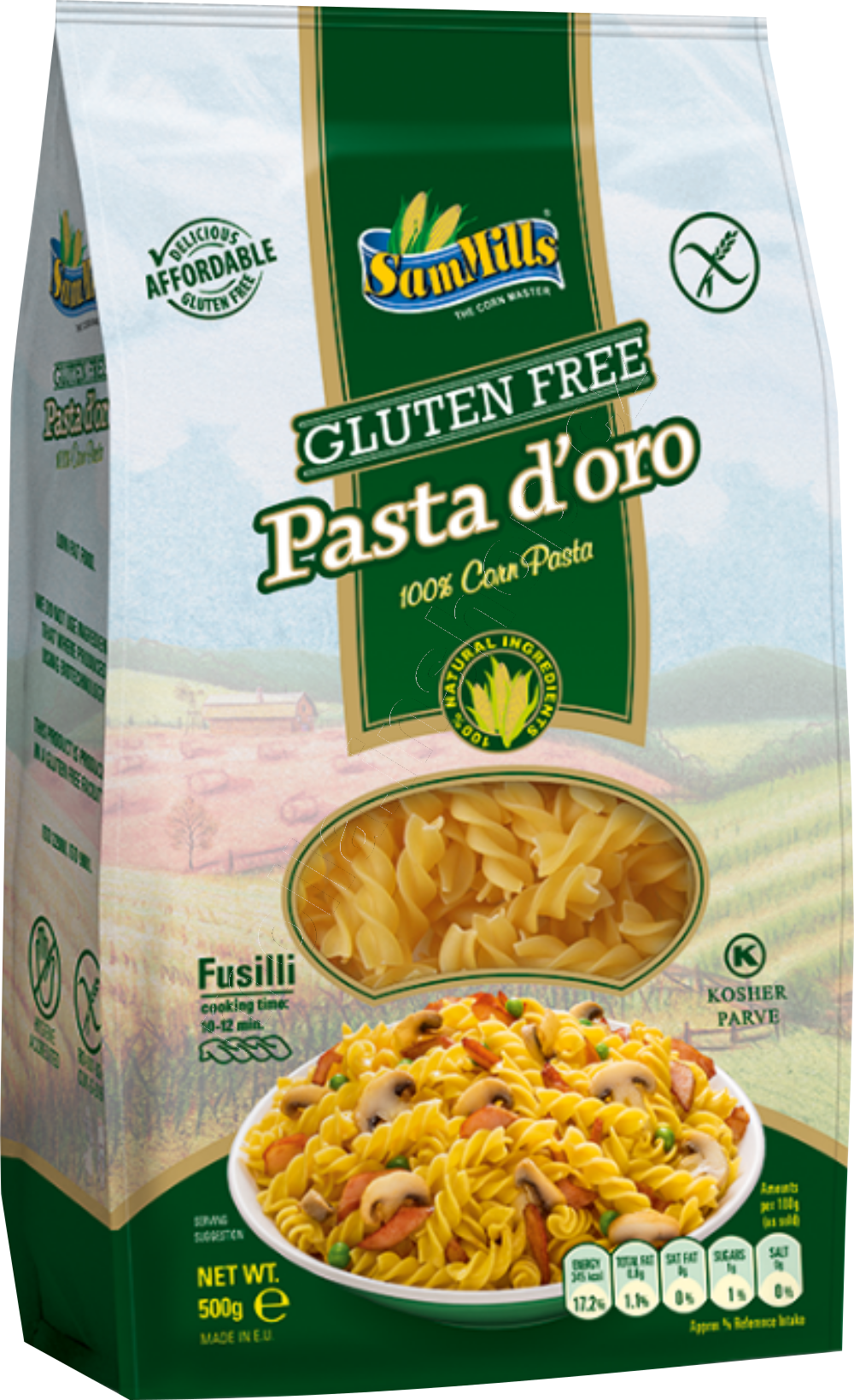 Těstoviny Vřetena bezlepková 500g/12ks