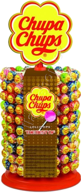 Ch.Ch. The Best 12g/200ks kolotoč   lízátka Chupa Chups