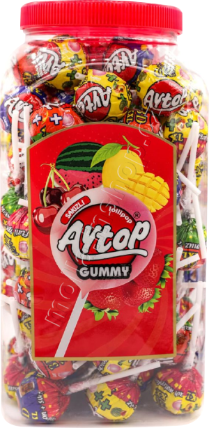 Lízátko Aytop 3D Gummy 30g/80ks