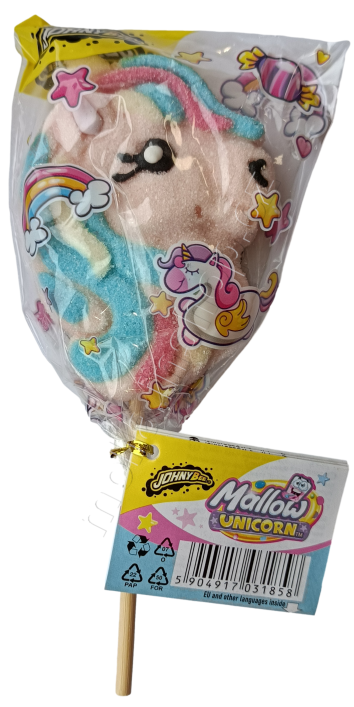 Lízátko Mallow Unicorn 35g/18ks marshmallow