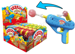 Lízátko s pistolí 8g/12ks  MP Shot lollipop Sheriff
