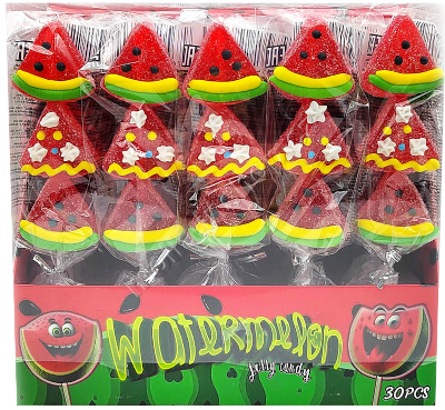 Lízátko želé meloun 50g/30ks  Jelly Candy