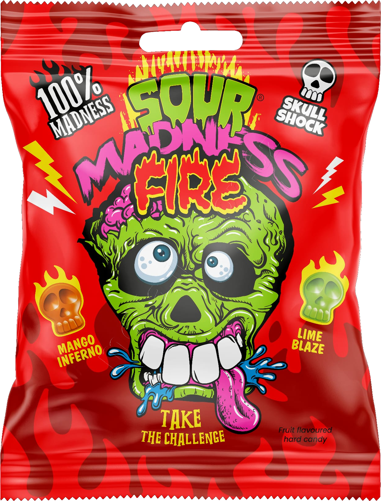 Argo Sour Madness FIRE červené 60g/10ks kyselé