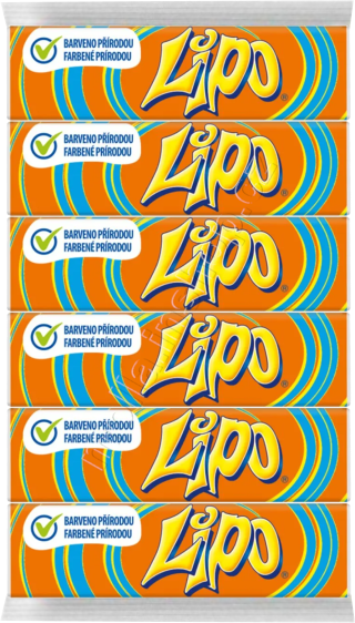 LIPO kostičky 6x7,5g/24ks  cihličky