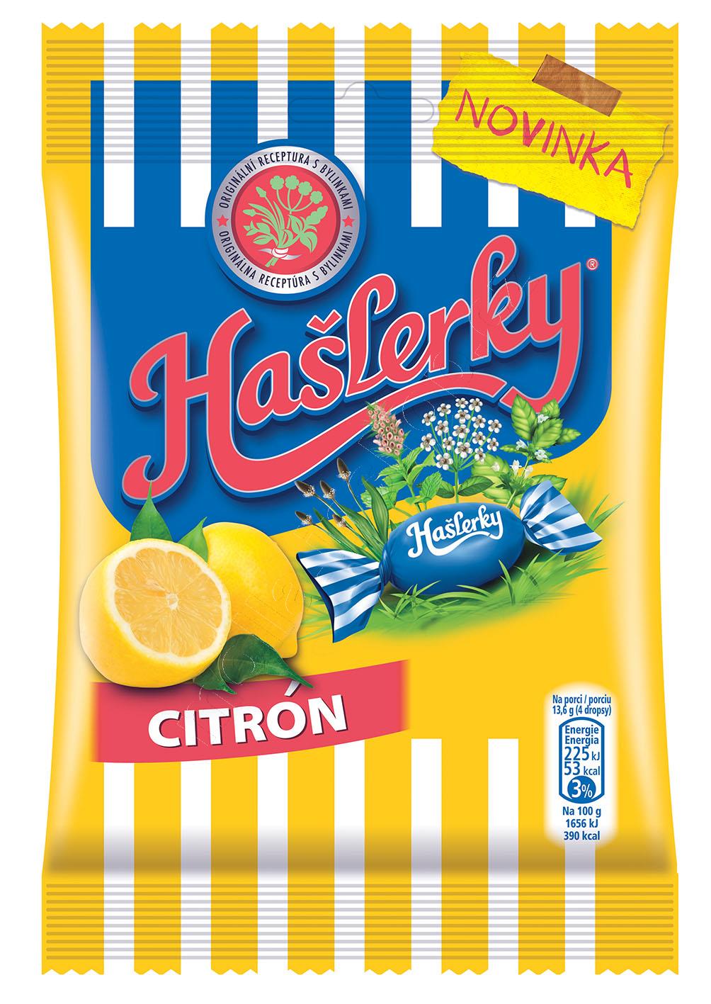 Hašlerky citron 90g/40ks