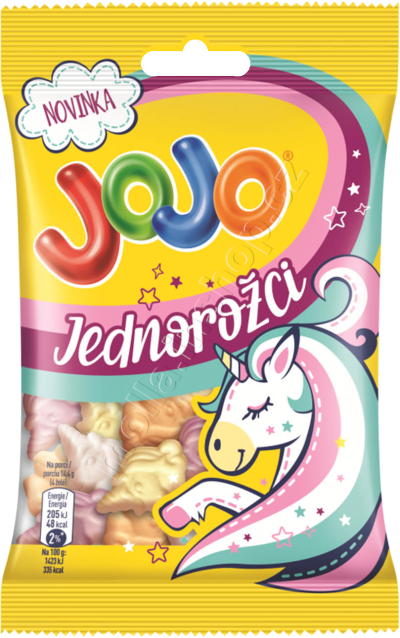 JoJo Jednorožci 80g/32ks  ORION
