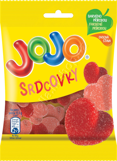JoJo Srdcovky 80g/28ks ORION