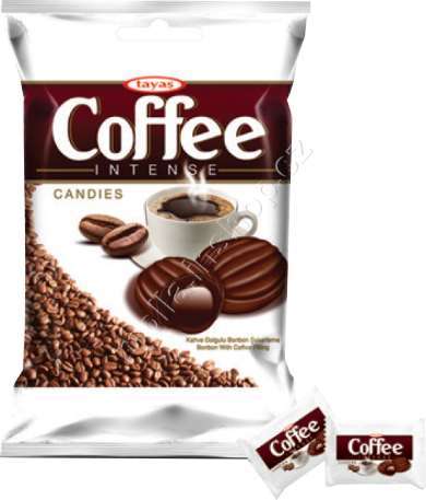 Coffee Intense 90g/24ks tvrdý bonbon   Tayas