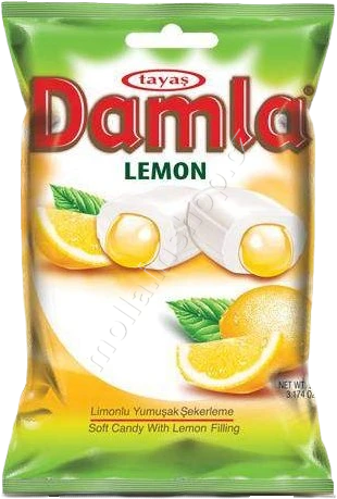 Damla karamely citron 90g/24ks