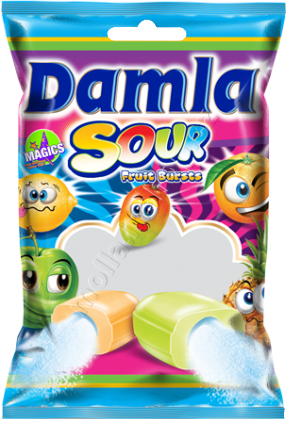Damla karamely kyselý mix 90g/24ks