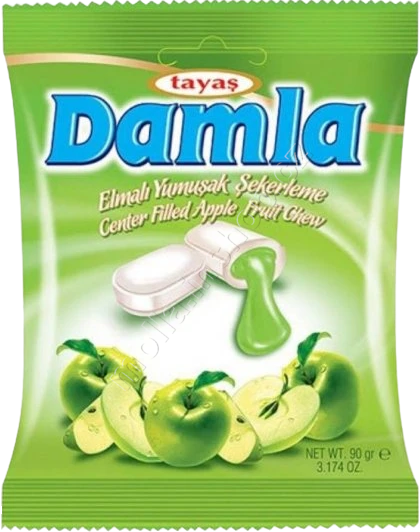 Damla karamely  jablko  90g/24ks