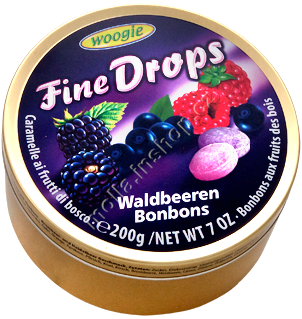 Drops lesní směs 200g/10ks plech Woogie