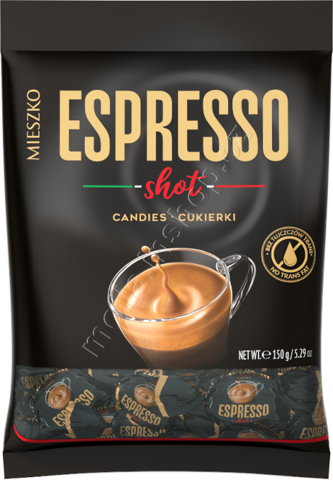 ESPRESSO shot 150g/26ks bonbony s kávovou příchutí