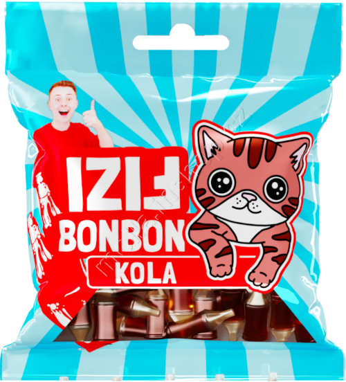 Fizi bonbon Kola 80g/18ks  