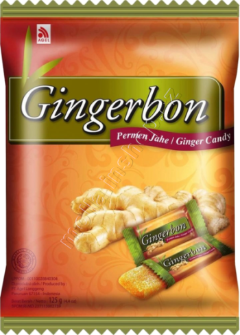 Gingerbon 125g/20ks  Zázvorové bonbony