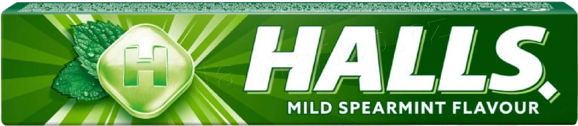HALLS Mild Spearmint  33,5g/20ks