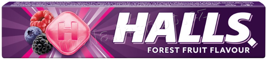 HALLS Forest Fruit/Wildberry 33,5g/20ks  Lesní