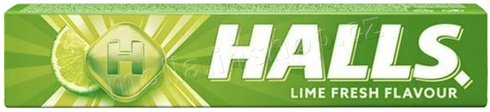 HALLS s Limetkou  33,5g/20ks