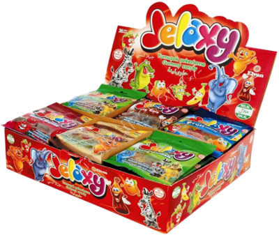 Jelaxy Jelly candy -  mix želé 20g/36ks