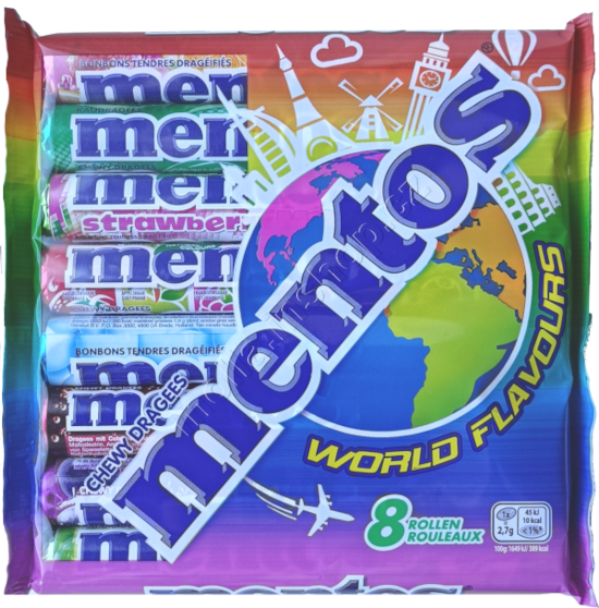 Mentos World 8x37,5g/24ks
