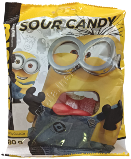 Mimoni Sour Candy 80g/30ks Kyselé bonbony