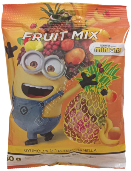 Mimoni Fruit Mix 80g/20ks Karamely s ovocnou příchutí