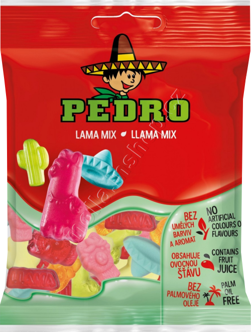 Pedro Lama MIX želé 80g/20ks JG
