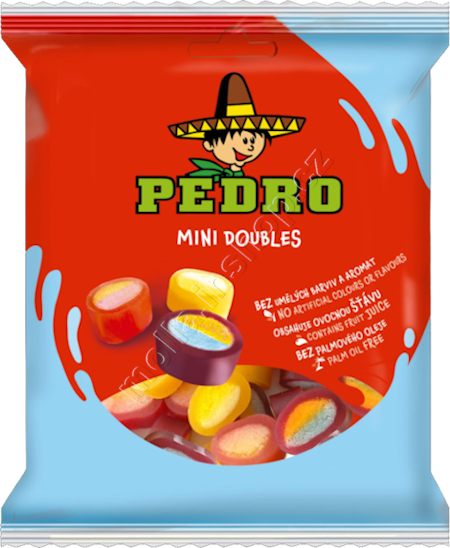 Pedro Mini Doubles 80g/20ks želé JG
