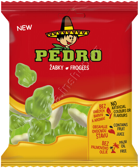 Pedro žabky 80g/20ks JG