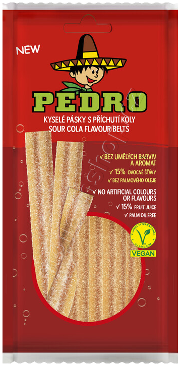 Pedro pásky KOLA sáček 80g/20ks JG