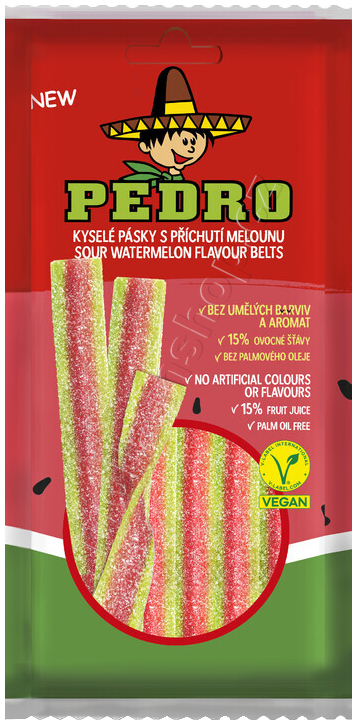 Pedro Pásky MELOUN sáček 80g/20ks JG