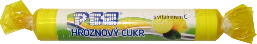 PEZ hrozn.cukr rulička  citron 39g/27ks