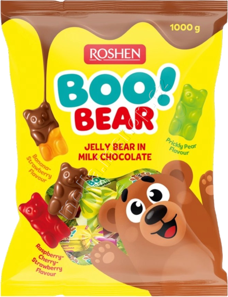 Roshen BOO! Bear 1kg/5ks želé medvěd v čokoládě