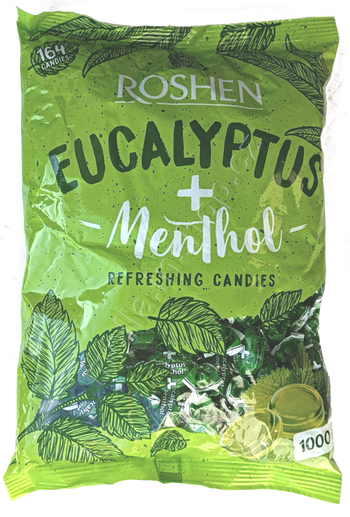 Roshen Menthol Eukalyptus 1kg/8ks  Mentol