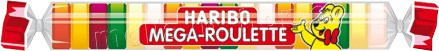 Rulička ovocná MEGA 45g/40ks Haribo