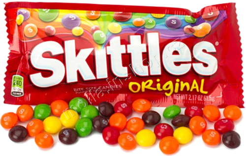 Skittles Fruits ovocný žv.bonbon 38g/14ks