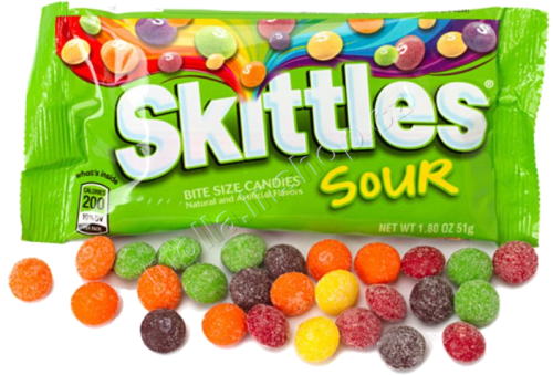 Skittles Crazy Sour ov. žv.b. 38g/14ks