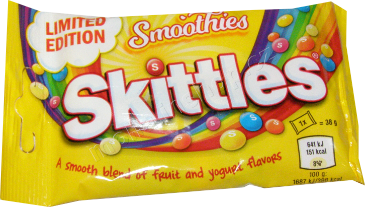 Skittles Smoothies ovocný žv.bonbon 38g/14ks  
