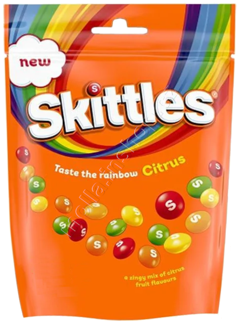 Skittles BIG Citrus 152g/15ks ovocný žv.bonbon
