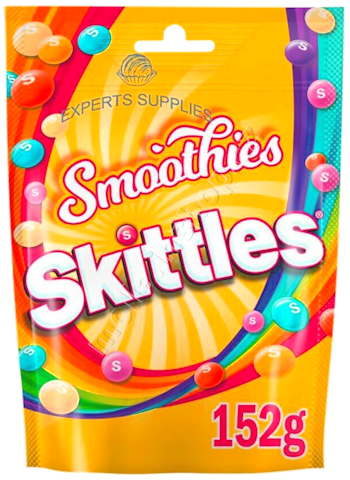 Skittles BIG Smoothies  ovocný žv.bonbon 152g/14ks ORION